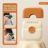 Manual 2 In 1 Hair Trimmer Multifunctional Hair Cutting Comb Split Ends Trimmer  Hairdressing Comb oranžinė