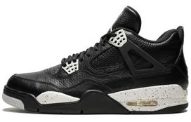 Air Jordan 4 Retro Ls 'Oreo' 2015 314254-003 45.5 black