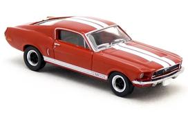 Brekina Ford Mustang GT350 1968 Red BOSS 302 Tribute BREKINA Mustang HO Scale 1/87 brown