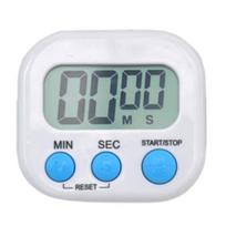 Virtuvės laikmatis Magnetinis LCD skaitmeninis atgalinės atskaitos chronometras, nešiojamas su stovu Maisto gaminimas Kepimas Sportas Žadintuvo priminimo įrankiai gray