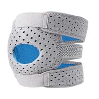 Flexible Children's Patella Strap Knee Brace Support Comfortable OK Cloth Design Kneepad Outdoor Sports Gear Universal code šviesiai pilka spalva