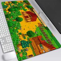 Stardew Valley Large Antislip Mat Deskpad Gaming Mousepad Speed Rug Game Table Mats Anime Keyboard And Mouse Pad For Office 800x300x2mm yellow