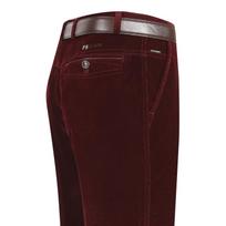 Vyriškos rudens/žiemos sutirštinto aksomo velvetinės kelnės - vidutinio amžiaus ir pagyvenusiems, kasdienio stiliaus, laisvo kirpimo. 36 black