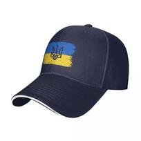Ukraina Ukrainos nacionalinė vėliava Beisbolo kepurės Laisvalaikio sumuštinių kepurės Unisex Poliesterio galvos apdangalai Treniruotės blue