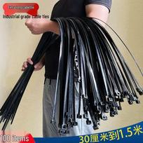 Enhanced Nylon Self-Locking Cable Ties - Extra Long, Strong, Thick, Black and White