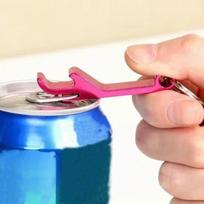 50pcs Keychain Bottle Opener Aluminum Alloy Mini Pocket Beer Beverage Opener Colorful Metal Bottle Opener pink