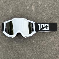 100 MX Motorcycle Goggles Motocross Glasses Off-road Sunglasses For Man MTB ATV Mask Windproof Protection Cycling RacingSpeed Sensors 6 only goggles3 white