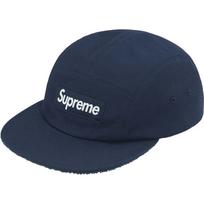 Supreme Reversible Terry Camp Cap Navy One-Size blue
