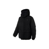 Puma Logo Print Zipper Pocket Hooded Jacket Men jackets Black 933447-01 L black