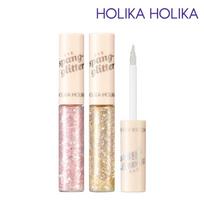 Holika Holika Eye Spangle Glitter No. 1-5: 5g / No. 6,7: 4.7g No. 2 Champagne Parts white