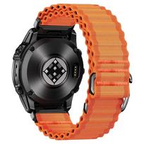 QuickFit 26mm 22mm Nylon Strap For Garmin Tactix 8/Quatix 8 Loop Band For Fenix E 8 7 7X 6 6X 5X/Epix/Instinct 3 Sport Bracelet QuickFit 26mm black