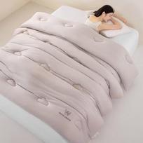 Muji Pro Deep Sleep Temperature Control Soybean Quilt white