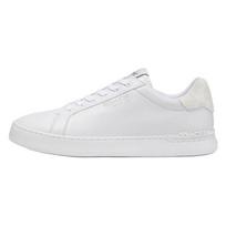 COACH Clip Leather Low top Skateboard Shoes Men's White CC724-OPI 44.5 white