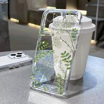 Mielas gėlių permatomas dėklas Samsung Galaxy A56 5G A36 S25 Ultra S26 S24 FE S23 S22 Dėklas A55 A54 A35 A26 A07 A17 Atsparus smūgiams dangtelis S22 gray
