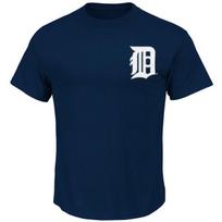 NWT Majestic Victor Martinez Detroit Tigers Youth MLB Name Number Crew Neck L 41 L black