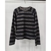 Women Retro Y2K Shirt Design Chest Pocket Workwear-Style Long Sleeves Top XS black