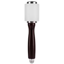 1Pc Leather Carving Hammer Leathercraft Mallet Nylon Wood Handle Hammer Mallet For Diy Stamping Sew Leather Cowhide Tool white