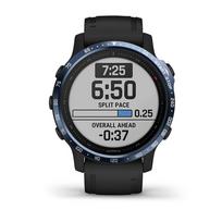 Garmin Fenix 6S/6S Pro/6S Sapphire laikrodžiui Metalinis Rėmelis Nerūdijančio Plieno Graviruoti Laiko Vienetai Lipni Apsauga Nuo Įbrėžimų For Fenix 6S Pro