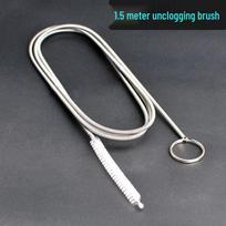 2-Meter Car Sunroof Drain Cleaning Brush No Specific Size black
