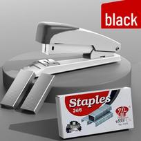 Durable Stapler: Jam-Resistant, Staples 50 Pages, Ideal for Student or Office Use gray