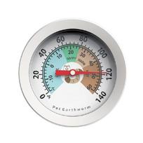 Dirvožemio ir komposto termometras su ciferblato indikatoriumi, 10°C~76°C 40°F~180°F Dirvožemio temperatūros matuokliai gray