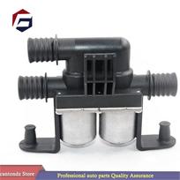 BMW E38 E39 1998-2006 530 540 E46 E53 X5 vandens šildytuvo valdymo vožtuvas dvigubas solenoidas 64128374995 black