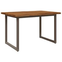 vidaXL Gyvas kraštas valgomojo stalas 90 x 55 x 75 cm
