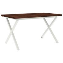 vidaXL Gyvas kraštas valgomojo stalas 140 x 70 x 75 cm