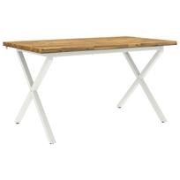 vidaXL Gyvas kraštas valgomojo stalas 140 x 70 x 75 cm