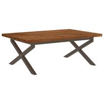 vidaXL Kvadratinis valgomojo stalas 120 x 90 x 75 cm