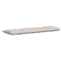 vidaXL Suoliuko pagalvė VIANEN 100% poliesteris Balta 190 x 50 x 12 cm