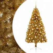 vidaXL Dirbtinė kalėdinė eglutė su rutuliuku 180 cm 300 LED