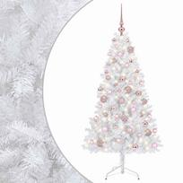 vidaXL Dirbtinė kalėdinė eglutė su rutuliuku 240 cm 300 LED