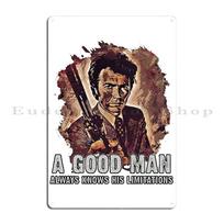 Klimt Eastwood Clint Eastwood Cigar Dirty Harry Clint Eastwood Metalinis Sieninis Pubas Pritaikyti Garažo Dekoro Freska Skardos Ženklas Plakatas 30x40cm(11.8x15.7inch)