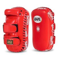 Professional Curved Kick Shield Muay Thai Boxing Taekwondo Training Adult Punching Target Pad With Thick Padding Training Kick Pad - Red, 1 Piece red