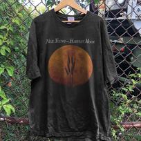 Neil Young Harvest Moon 1992 Vintage Folk Rock Black Graphic T-Shirt L gray