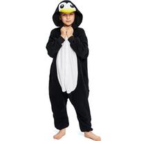 Žiemos vienaragis kigurumi pižama Bear Cow Cosplay namų apranga Flanelinė minkšta šilta gobtuvu gyvūninė animacinių filmų vienaragio berniukų pižama mergaitėms, vaikiški miegui 4T black