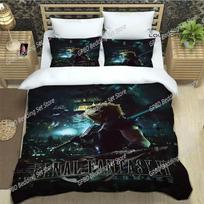 Game FINAL FANTASY Print Comfortable Duvet Quilt Cover Pillowcase Bedding Set Children Bedroom Decoration Home Textile 70x133cm 2pcs white