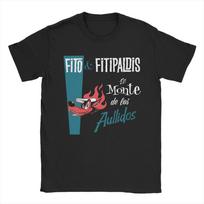 2026 Unisexs Fitos Fitipaldis Band Band Rock Spanish T Shirts Cotton Clothes Fashion Short Sleeve Crewneck Tees Classic Y2k Shirt XL blue