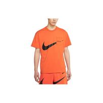 Nike Sportswear Swoosh Pocket Print Crew Neck Short Sleeve T-Shirt Men Tops Orange DJ6297-801 XL beige