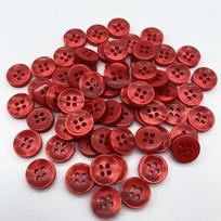 50Pcs 12Mm Color Resin Cat Eye Button Pearllight Bowl Shape Four Eye Button Wedding Decoration Sewing Accessories