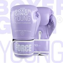 Womens Youth Boxing Gloves Muay Thai MMA Kickboxing Training PU Leather 6oz 8oz 10oz 12oz 6 oz white