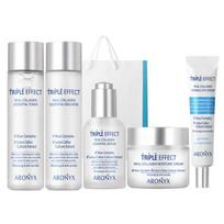 Triple Effect Real Collagen 5-Piece Set (Toner + Emulsion + Serum + Cream + Eye Cream)