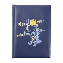 Leather Coin Collection Album 120 Pockets Coin Holder Book 2.9x2.9cm Pocket Coin Storage Album Penny Album for Collector 3