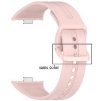 Silikoninis dirželis Redmi Watch 5, tos pačios spalvos sagtimi, laikrodžių apyrankės + laikrodžio dėklas, reguliuojama vienspalvė apyrankė Redmi Watch 5 For Redmi Watch 5 white