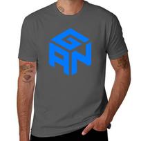 Power Of Gan Cube K TShirt Large Size Breathable Tee TShirt S blue