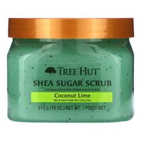 Tree Hut, Shea Sugar Scrub, Coconut Lime, 18 oz (510 g) orange