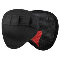 2Pcs Lifting Palms Dumbbell Grips Pad Unisex Anti-Skid Weight Training Glove Gym Workout Fitness Sports Hands Protectors black