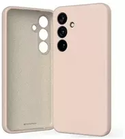 Dėklas Mercury Silicone Sam S24 S921 rausvai smėlio spalvos pink sand