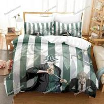 3D Print Bleach Urahara Kisuke Bedding Set Duvet Cover Bed Set Quilt Cover Pillowcase Comforter King Queen Size Boys Adult741 EU Single 135*200cm/53x79in 3pcs